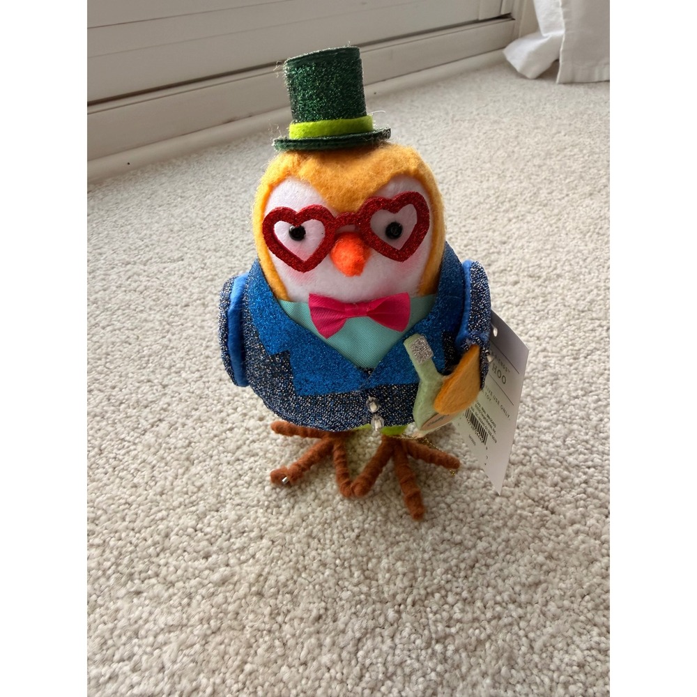 Target Wondershop 2025 Featherly Friends Ballyhoo Bird‎ Tuxedo Heart Glasses NWT